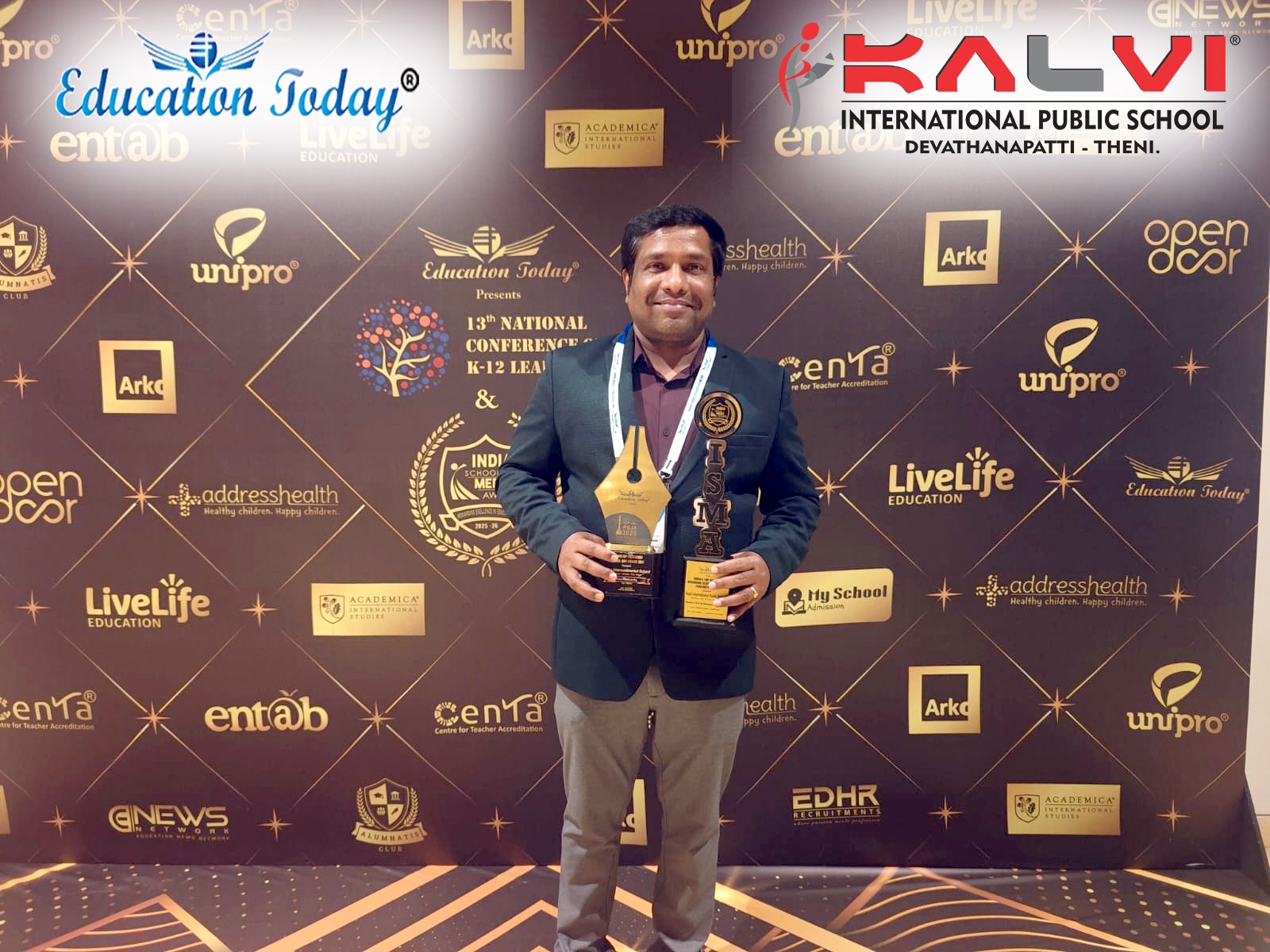 KALVI INTERNATIONAL PUBLIC SCHOOL, Devadanapati is glad to be acknowledged under the category 'Most Promising Implementation of Learning Tools!'